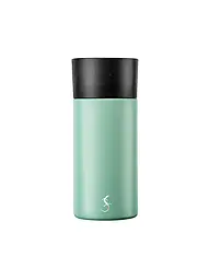 LURCH | Gobelet isotherme 360° en acier inoxydable 0,3l Noir | Menthe
