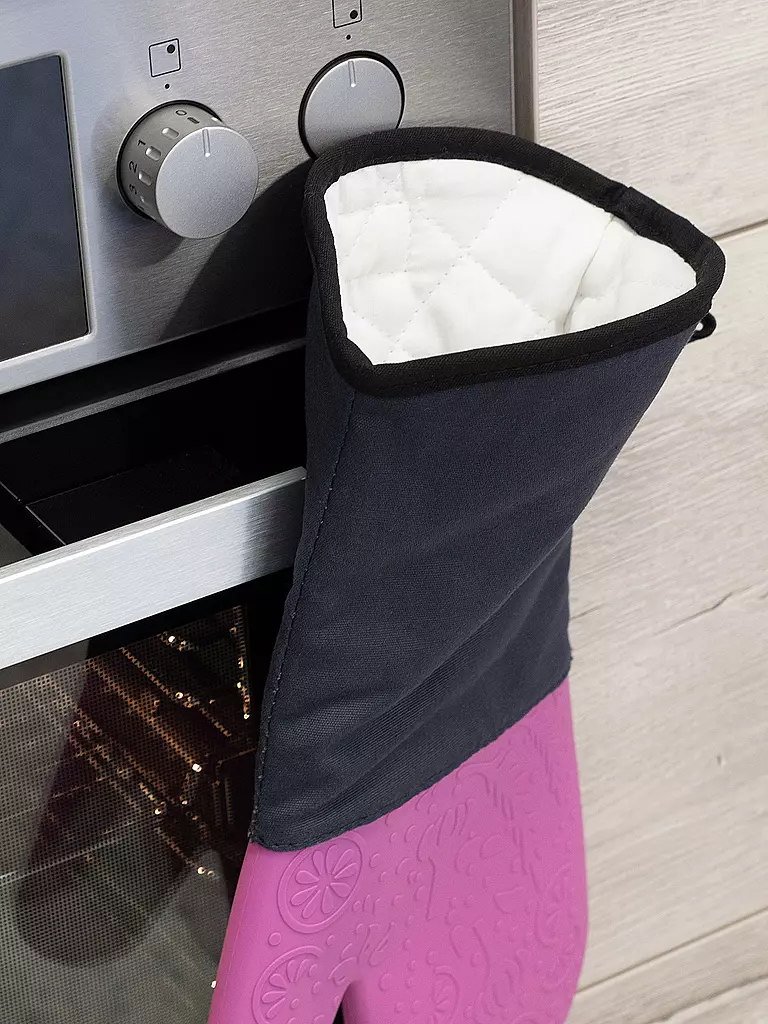 LURCH | Manique en silicone rose / noir | Rose