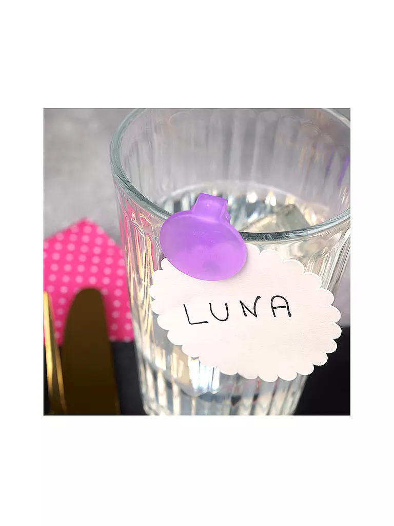 LURCH | Marque-verres - Clip, lot de 12 |
