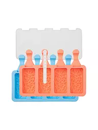 LURCH | Moule à glace 2 pièces POPSICLE ICEFORM TRIANGLE Aquamarine Peach | Multicolore