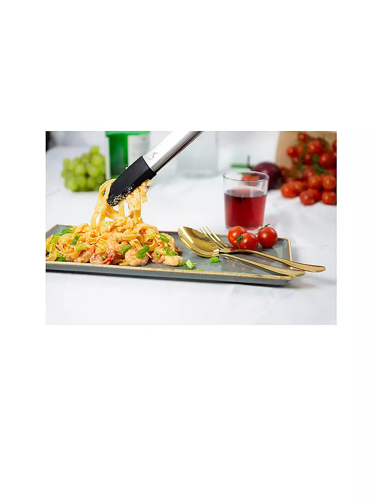 LURCH | Pince universelle TANGO 15cm acier inoxydable / silicone |