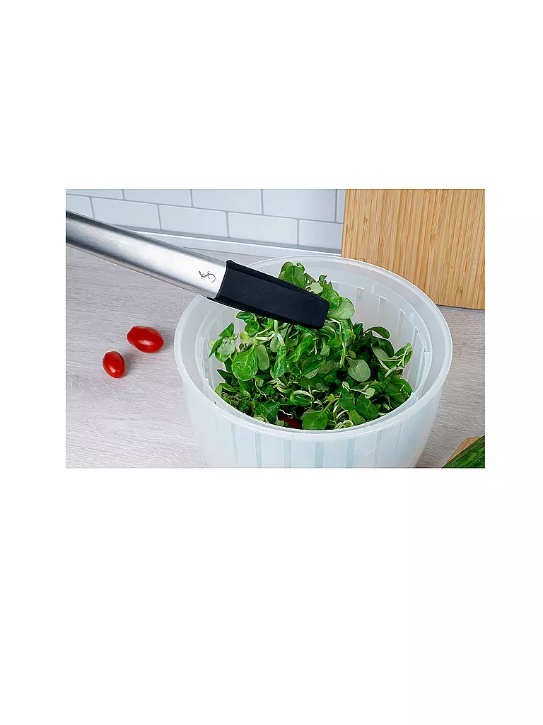 LURCH | Pince universelle TANGO 24cm acier inoxydable / silicone |