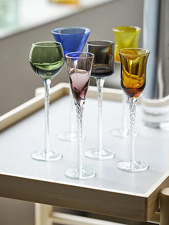 LYNGBY GLAS | Set de verres à liqueur 6 pièces LONDON 18cm multicolore