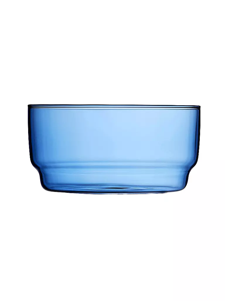 LYNGBY GLAS | Bol 2 pièces TORINO 50cl Bleu | 