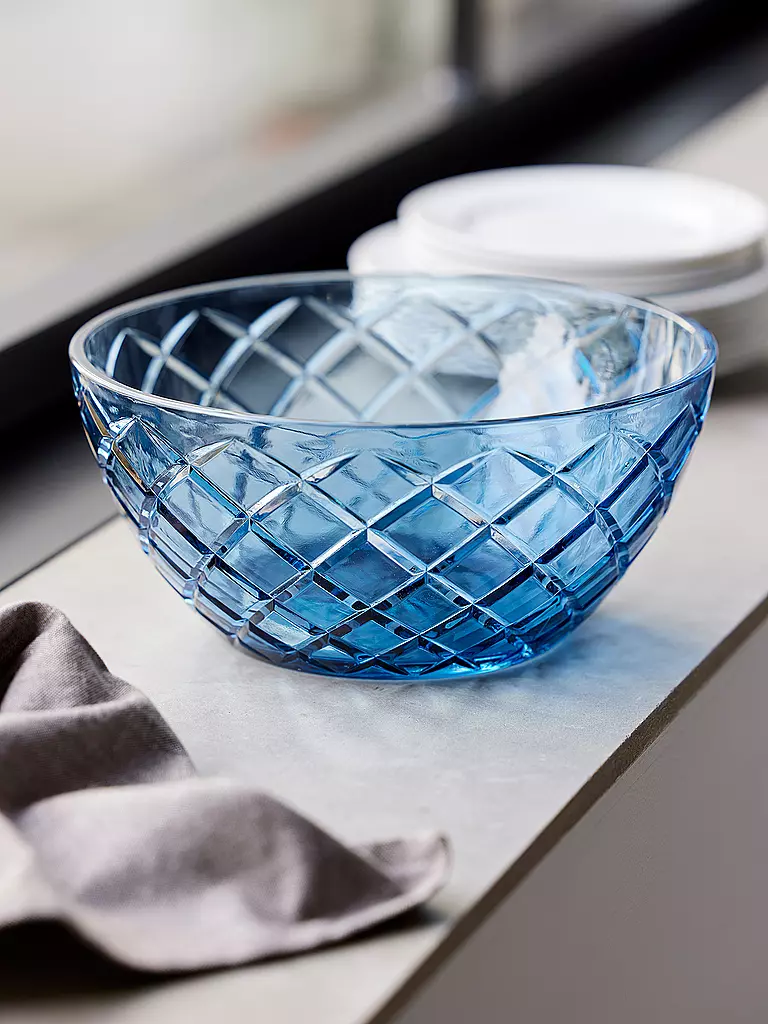 LYNGBY GLAS | Bol 24cm SORRENTO Bleu | 