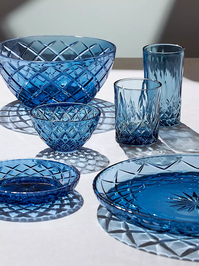 LYNGBY GLAS | Bol 24cm SORRENTO Bleu | 