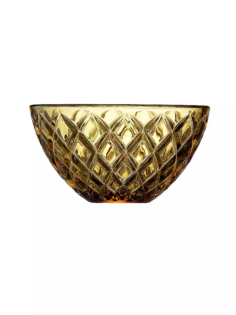 LYNGBY GLAS | Bol 4 pièces 12cm SORRENTO Ambre | 
