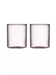 LYNGBY GLAS | Set de 2 verres à shot TORINO 6cl Vert | Rose