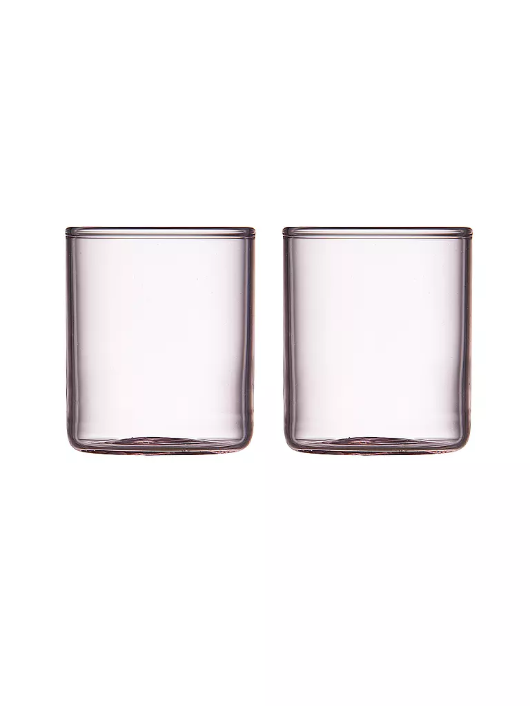LYNGBY GLAS | Ensemble de 2 verres à shot TORINO 6cl Rose | rosa