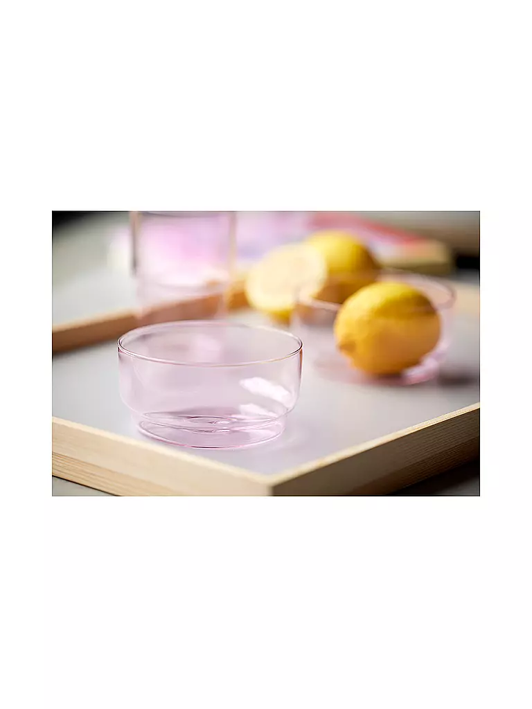 LYNGBY GLAS | Lot de 2 bols TORINO 50cl Rose | rosa