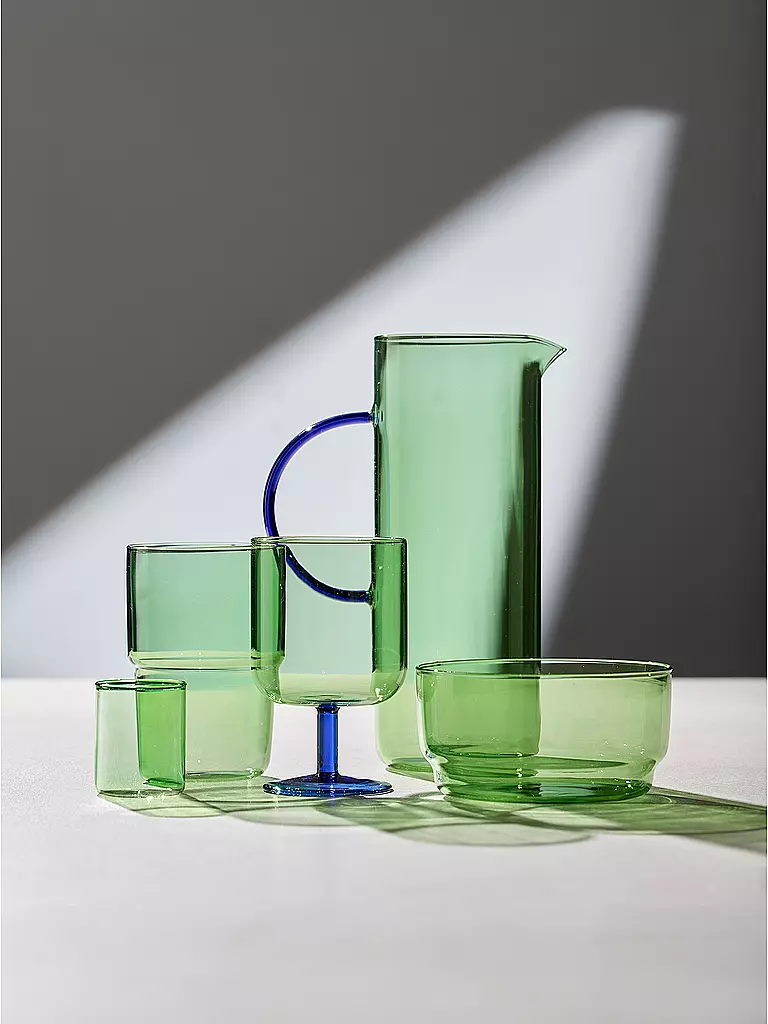 LYNGBY GLAS | Lot de 2 bols TORINO 50cl Vert | 