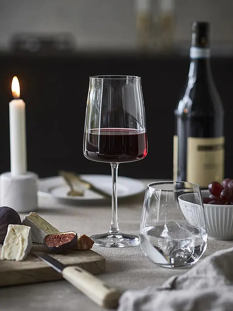 LYNGBY GLAS | Nom du produit: Set de verres à vin rouge 4 pièces ZERO 54cl | Transparent