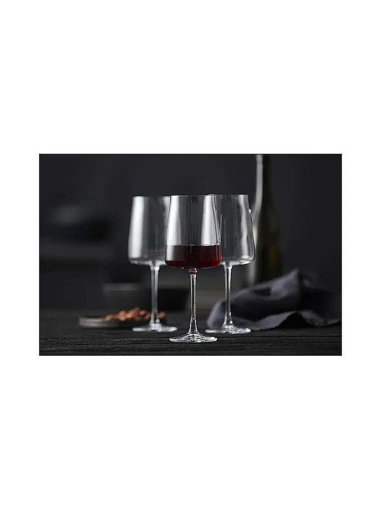 LYNGBY GLAS | Nom du produit: Set de verres à vin rouge 4 pièces ZERO 54cl | Transparent
