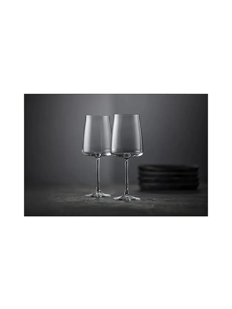 LYNGBY GLAS | Nom du produit: Set de verres à vin rouge 4 pièces ZERO 54cl | Transparent