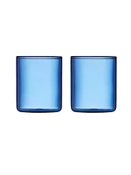 LYNGBY GLAS | Set de 2 verres à shot TORINO 6cl Vert | Bleu