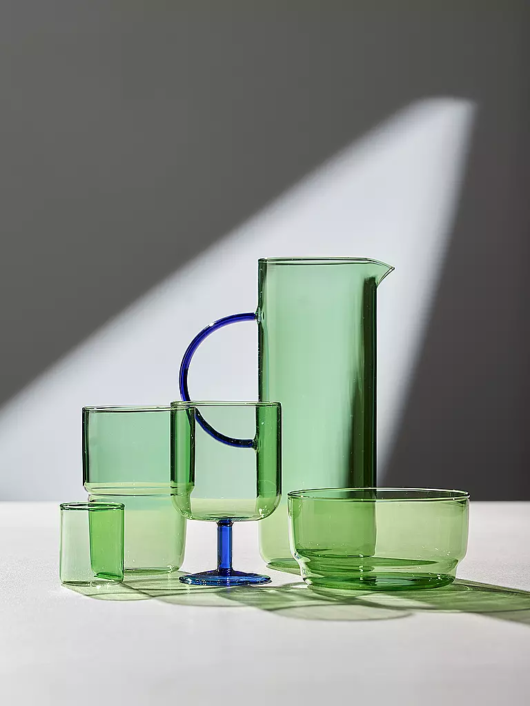 LYNGBY GLAS | Set de 2 verres à shot TORINO 6cl Vert | 