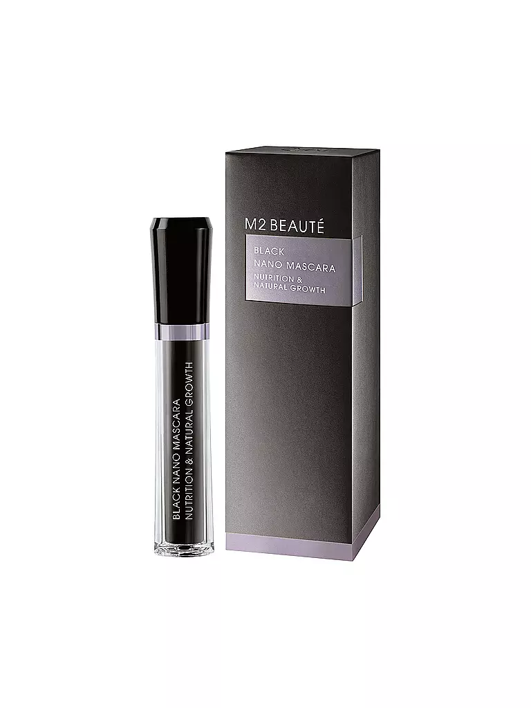 M2 BEAUTÉ | Mascara Black Nanao (01 Noir) | schwarz