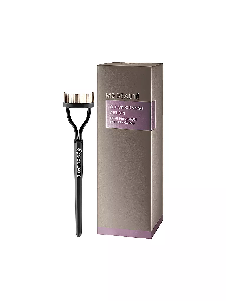 M2 BEAUTÉ | Pinceau - Peigne à cils haute précision | transparent