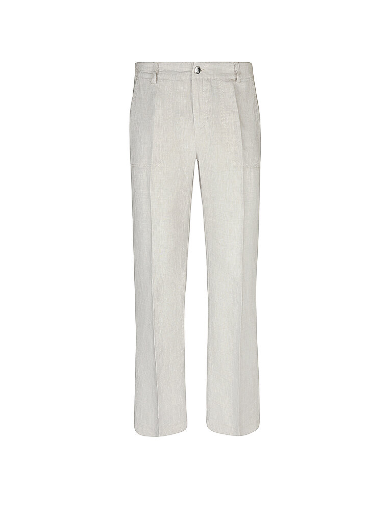 Pantalon en lin NORA gris 38/L32