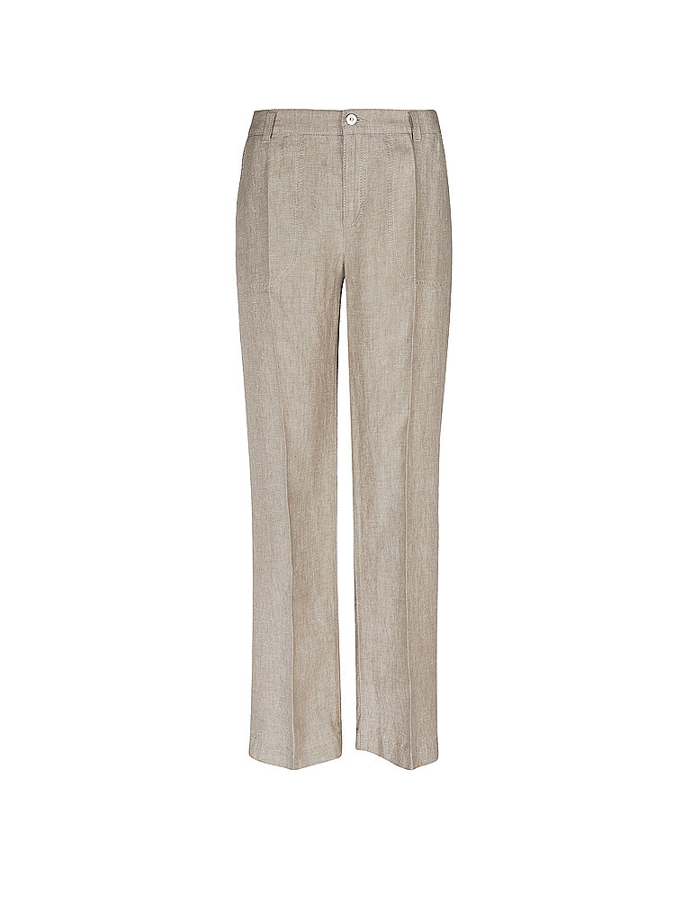 Pantalon en lin NORA beige 40/L30