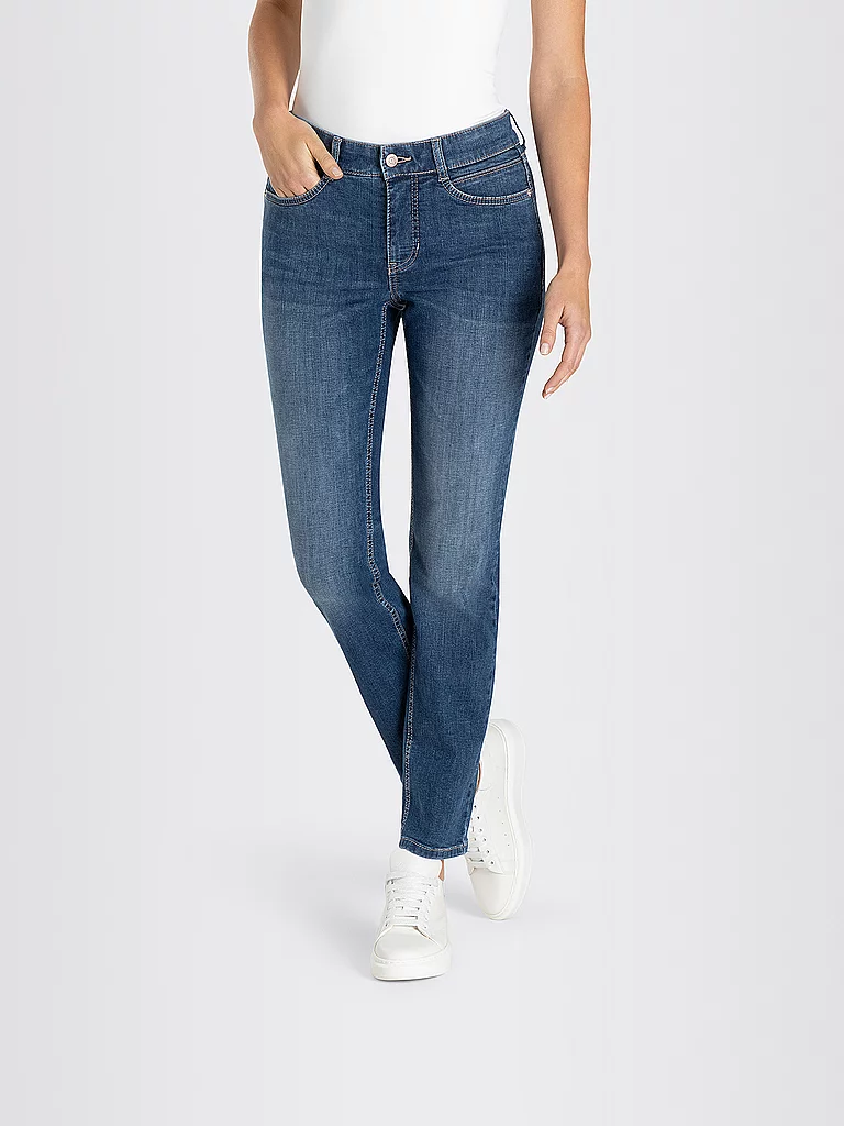 Mac Jeans Angela Straight Leg Jeans Blue 42/L34 7