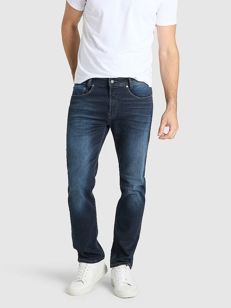 Mac Jeans Rick Straight Leg Jeans Dark Blue 40/L30 4