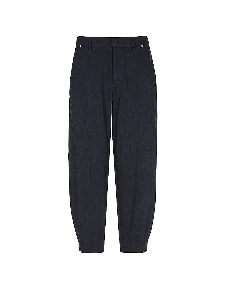 Pantalon Barrel Leg TWIST bleu marine 38
