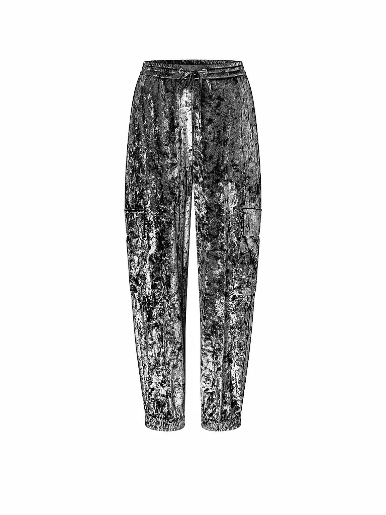 MAC | Cargohose VELVET | Argent