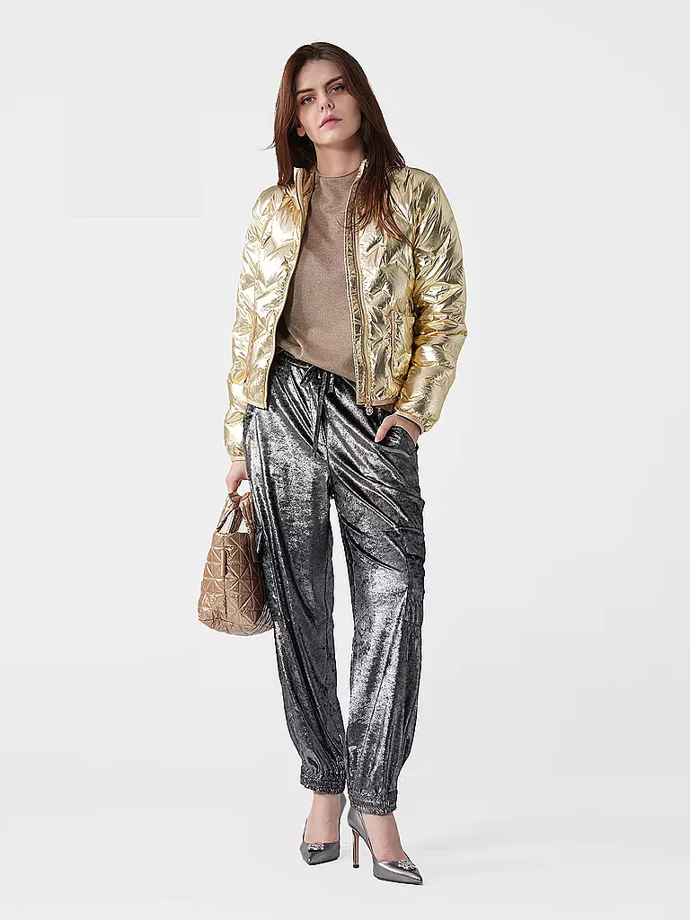 MAC | Cargohose VELVET | Argent