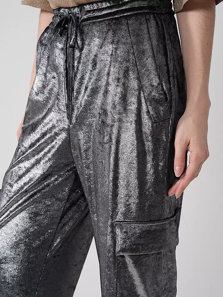 MAC | Cargohose VELVET | Argent