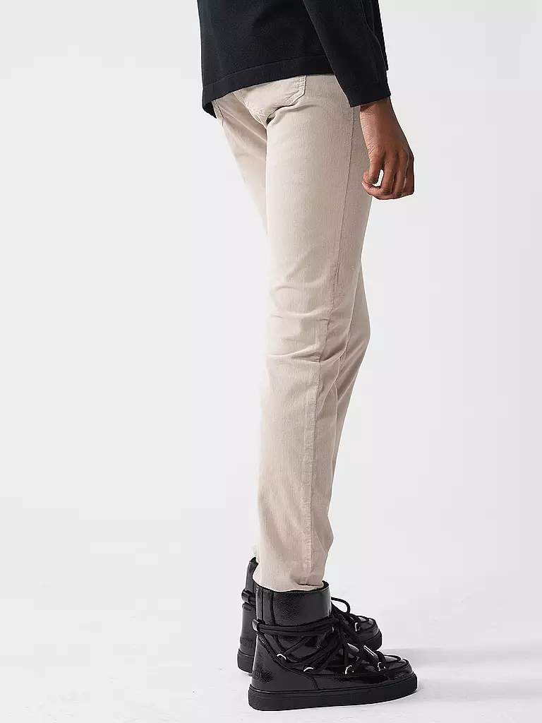 MAC | Cordhose Slim Fit | Crème