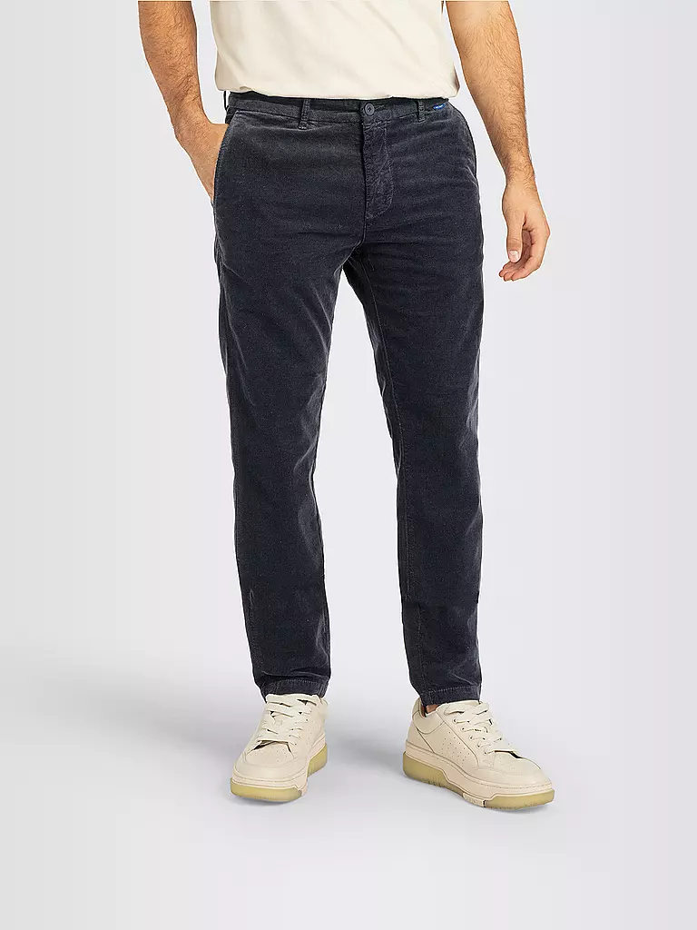 MAC | Cordhose Tapered Fit GRIFFIN  | Bleu foncé