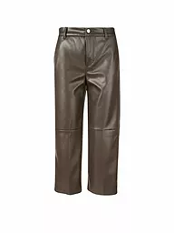 MAC | Culotte in Lederoptik " Chiara "  | Marron