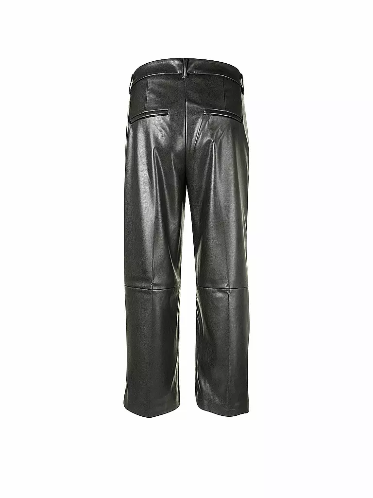MAC | Culotte in Lederoptik " Chiara "  | Noir