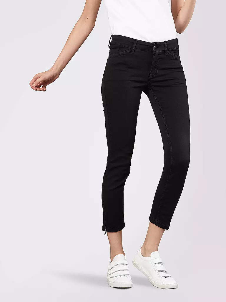MAC | Hose Skinny Fit 7/8 Dream Chic | Noir