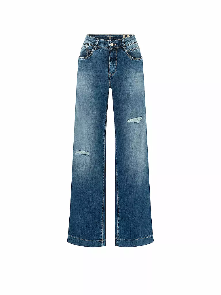 MAC | Jeans Coupe Évasée RICH PALAZZO | blau