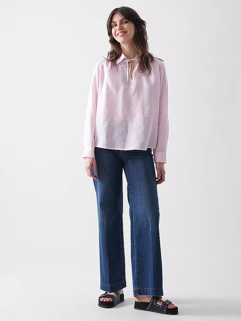 MAC | Jeans Coupe Évasée RICH PALAZZO | dunkelblau