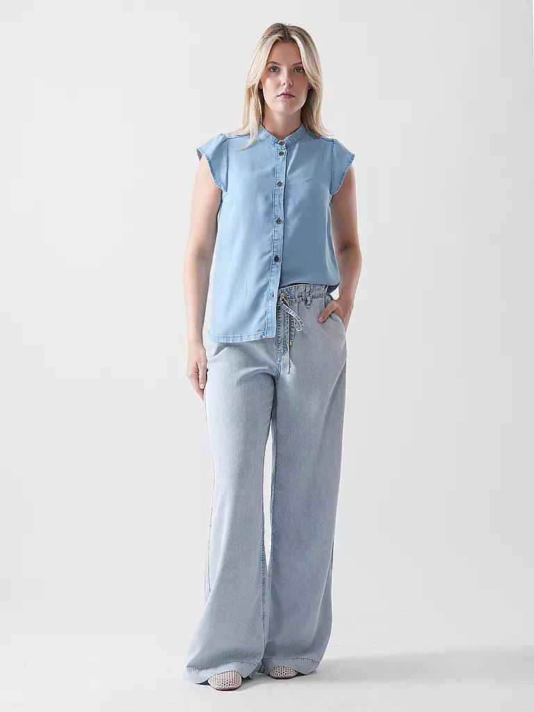 MAC | Jeans Coupe Évasée WENDY | hellblau
