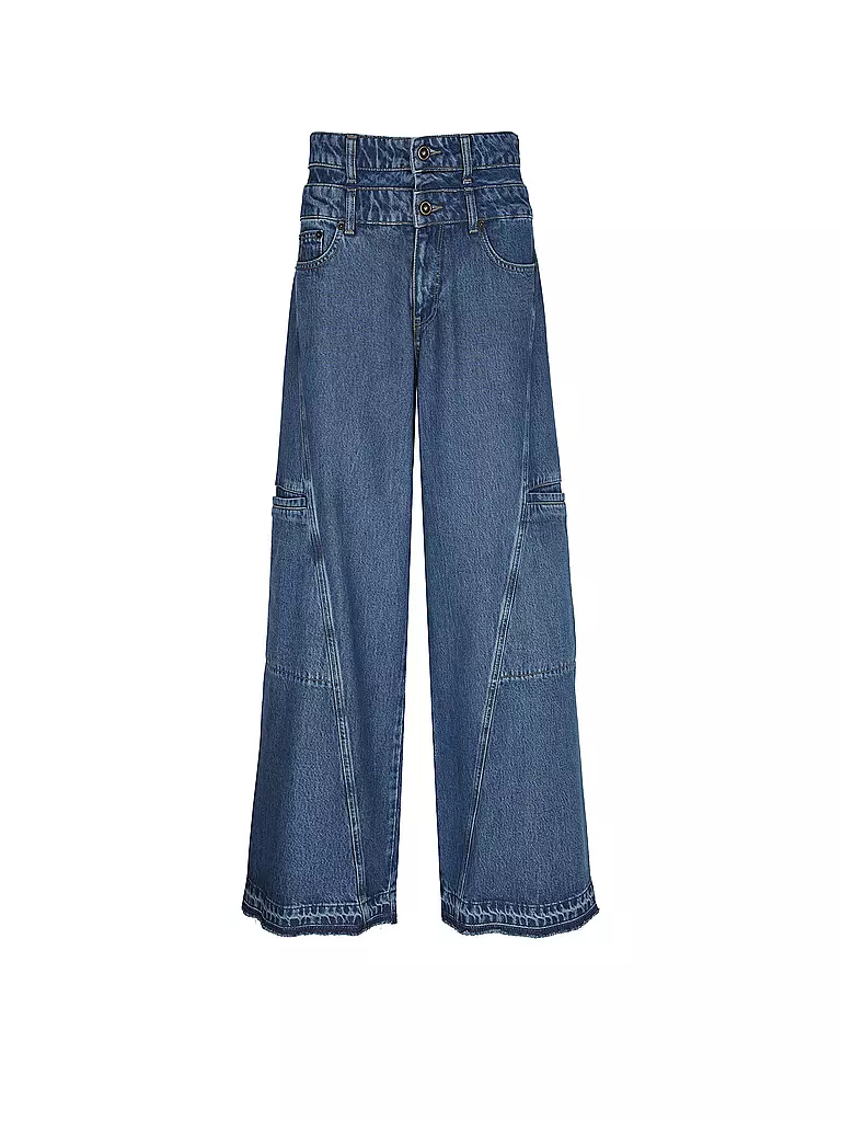 MAC | Jeans Coupe Ballon | blau