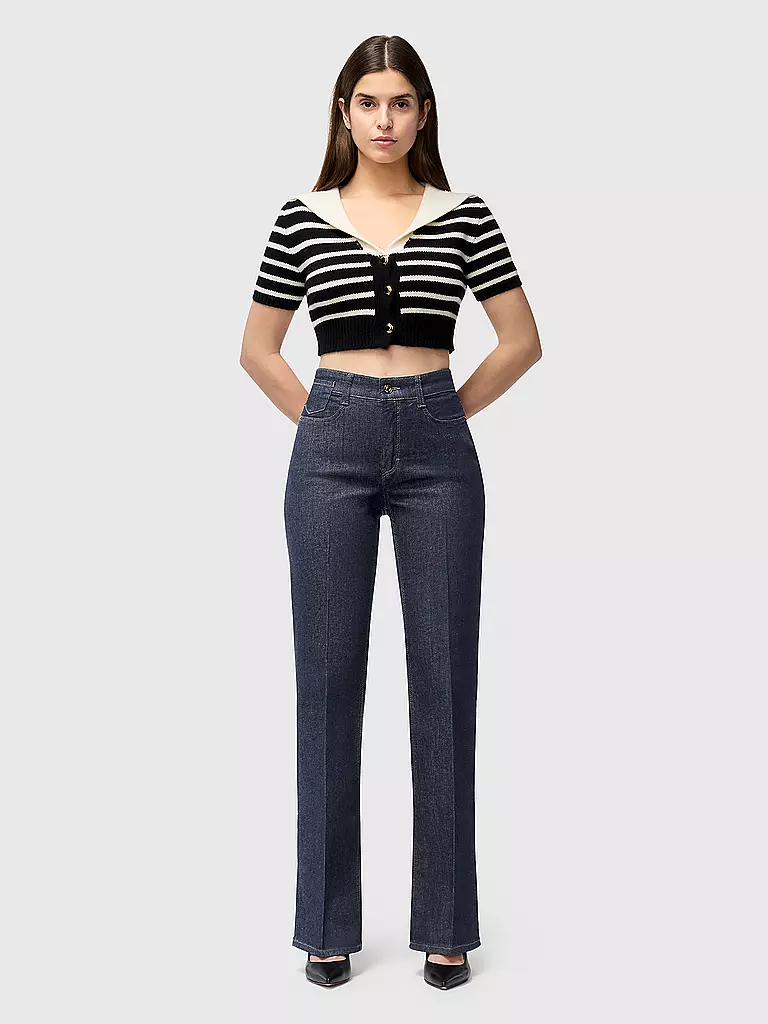 MAC | Jeans coupe droite LAURA | dunkelblau