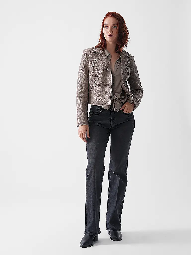 MAC | Jeans coupe droite LAURA | grau