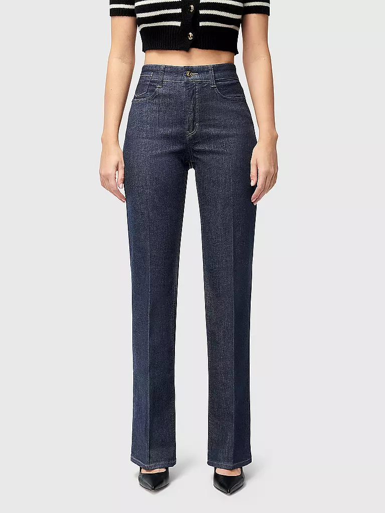 MAC | Jeans coupe droite LAURA | dunkelblau