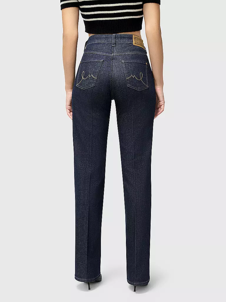 MAC | Jeans coupe droite LAURA | dunkelblau