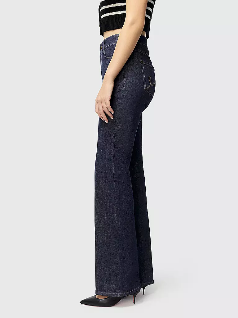 MAC | Jeans coupe droite LAURA | dunkelblau
