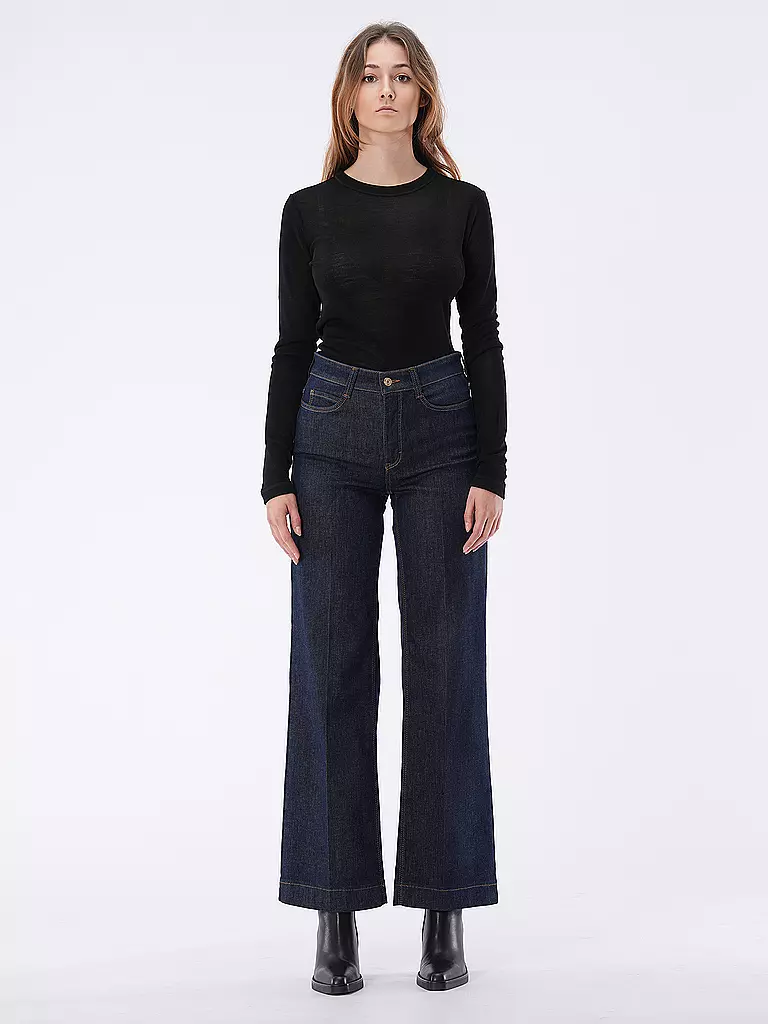 MAC | Jeans coupe droite WIDE | dunkelblau