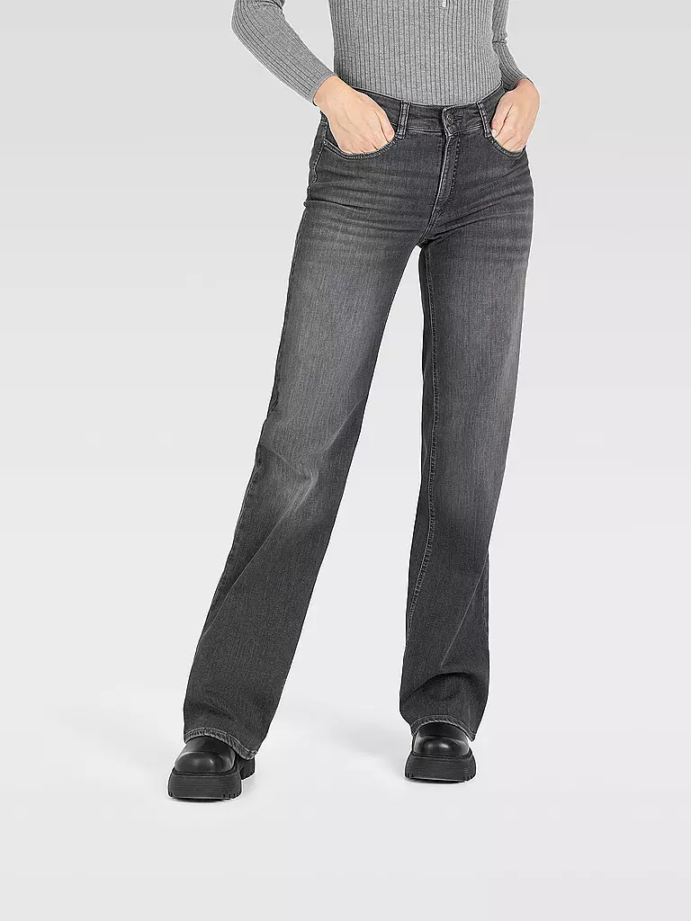 MAC | Jeans coupe droite WIDE | grau