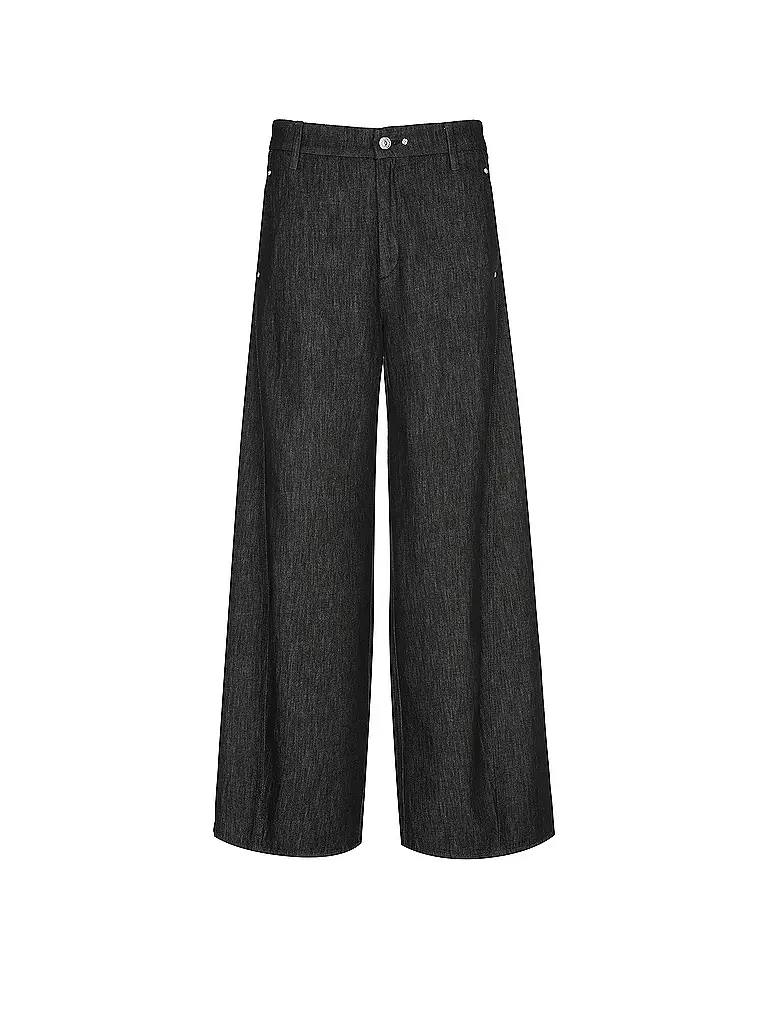 MAC | Jeans Jambe Large | schwarz