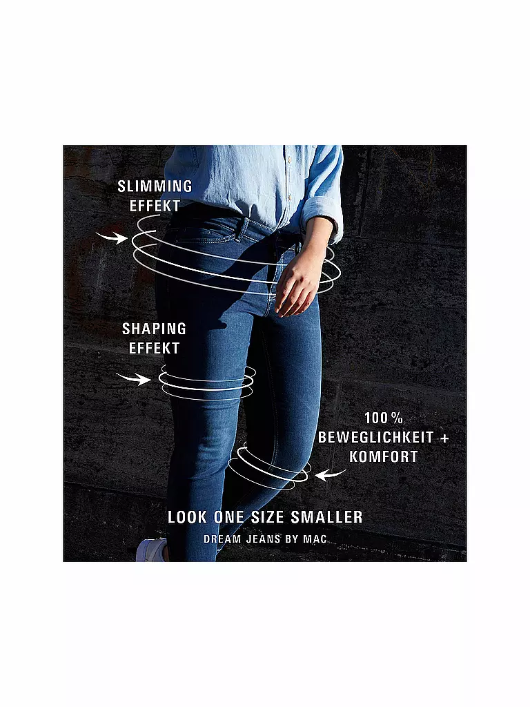 MAC | Jeans skinny "Dream" | Bleu