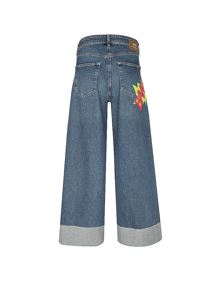 MAC | Jeans Wide Leg 7/8 NEVADA | blau