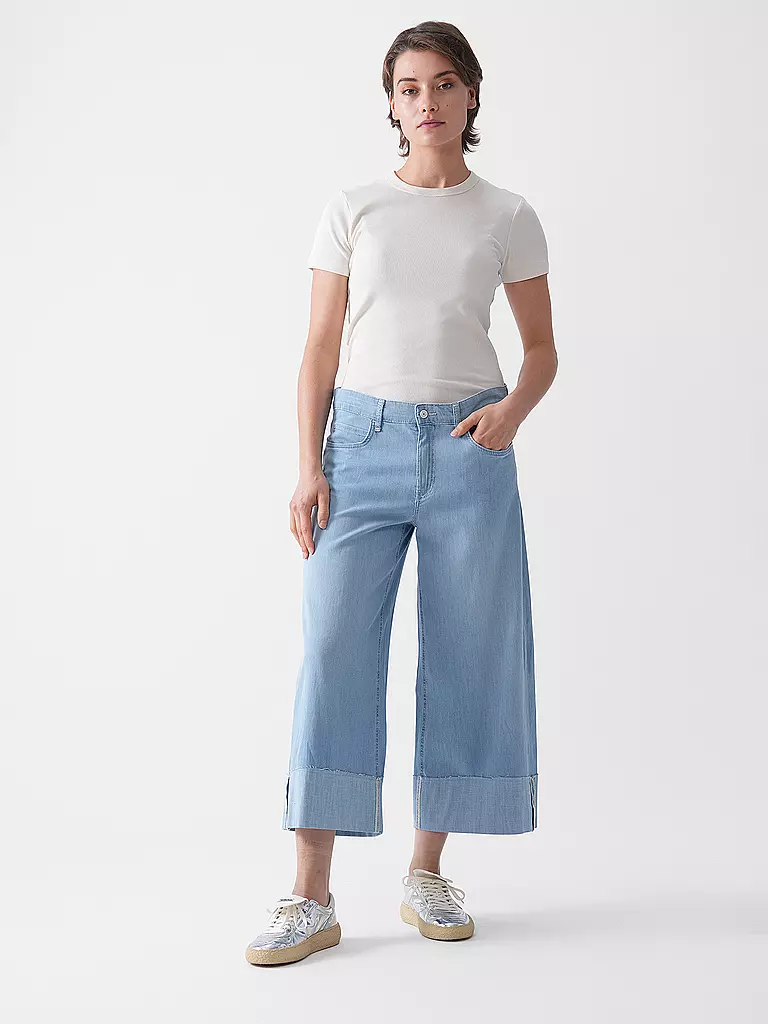 MAC | Jeans Wide Leg NEVADA | hellblau